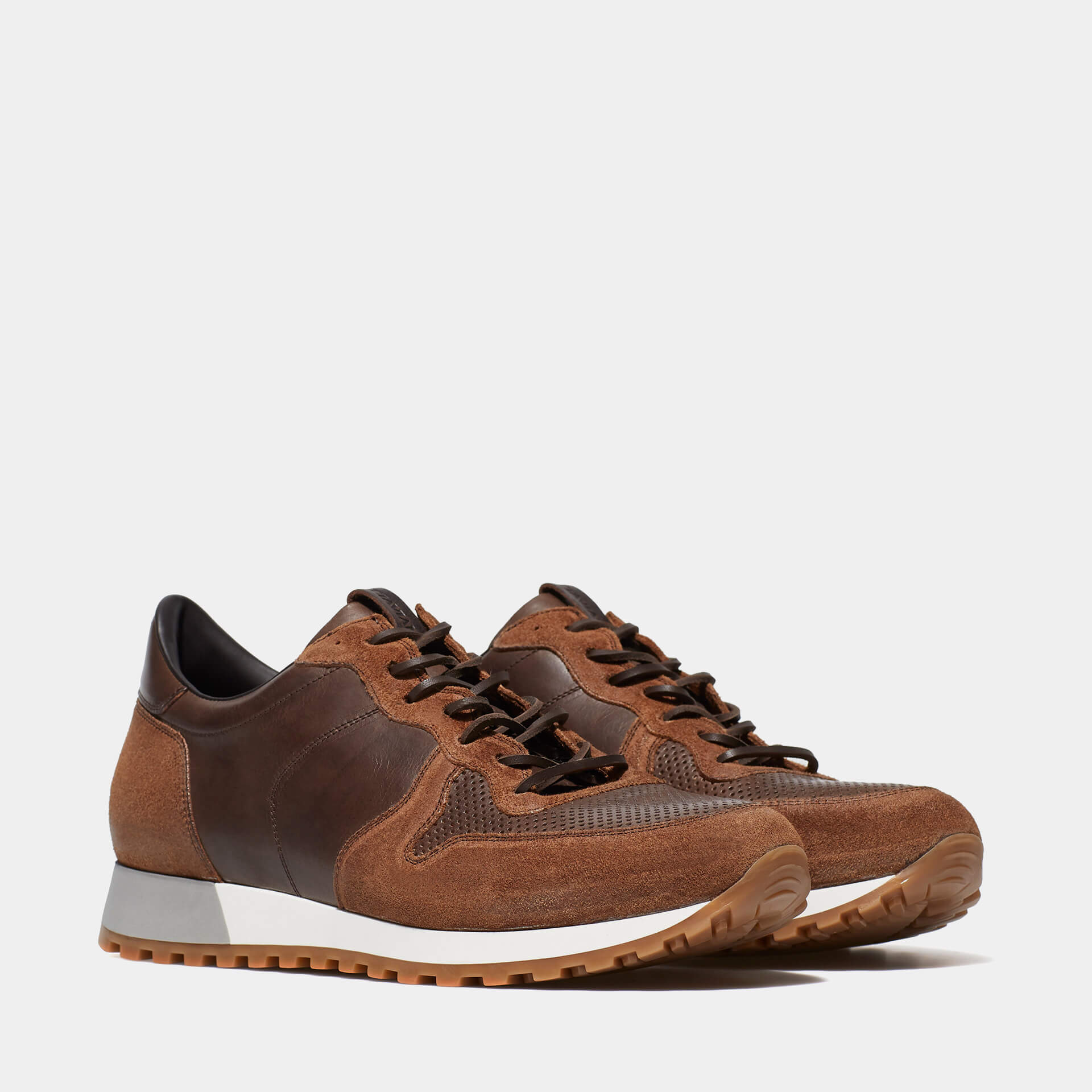 Sneaker Running Dario Snuf/Lead | Ottaviani Shoes